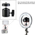 SLOW DOLPHIN Hot Shoe Mount Adapter 360 Degree Swivel Mini Ball Head 1/4 Tripod Screw Head for Cameras, Camcorders, Smart Phone, Gopro, LED Video ...