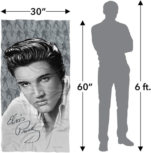 Elvis Presley Moves Officially Licensed Beach Towel 30" X 60"...