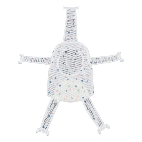 Baby Bath Seat Support Net,Universal Bathtub Shower Mesh for 0-18 Month Newborns (Star)...