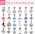 VICTLOV 126 Pieces Charm Bracelet Making Kit, DIY Craft for Girls, Unicorn/Mermaid Crafts Gifts Set for Arts and Crafts for Girls Teens Ages 8-12...