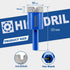 Dry Diamond Tile Drill Bit with Hex Shank,HIGHDRIL Diameter 1-9/50"(30mm) for Porcelain Ceramic Granite Marble Hard Materials Electric Drill Diamo...