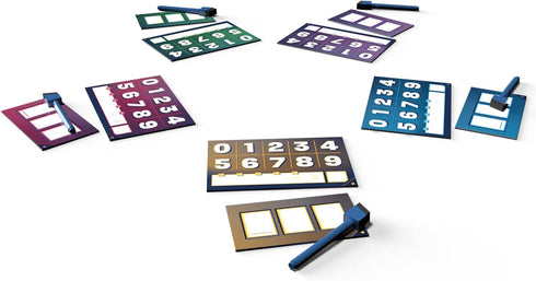 The Number Party Game Fun Risk Taking Strategy Board Game for Family Game Night Great Family Game for Kids and Adults Ages 8+ 3-5 Players Avg. Pla...