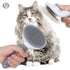 Pet grooming brush remove loses hair Laretti easy to use and comfortable dog brush stainless cat brush pet supplies...