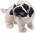 Lifelike Pug Dog Stuffed Animal Animated Plush Puppy Toy Doll Super Realistic Dogs Act Like Real Excellent Gifts for Kids Birthday Party Dog Colle...