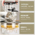500ML Glass Teapot with Detachable Infuser Filter Teapot for Loose Leaf Tea...