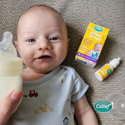 Colief Infant Digestive Aid | Gas Drops for Babies | Natural & Safe Infant Gas Relief | Reduces Baby Colic, Tummy Bloating, Fussing & Crying | 90 ...