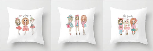 Hot Beautiful Girls Iron on Patches 3Pcs Legt Friends Fashion Girls Heat Transfer Stickers Decals for Girl Women T-Shirt Jeans Backpacks Families ...