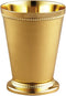 Mint Julep Cup, 12-Ounce, Gold Finish...