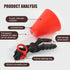 1 PC Car Engine Oil Filling Funnel, Anti-Leak Self-Locking Structure Engine Locking Oil Funnel with Filter, Multi-Functional Replacement Accessori...