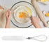 Portable Cordless Electric Egg Beater Handheld USB Charging Milk Frother with Stainless Steel Whisk Electric Milk Frother Cordless Hand Mixer Hand...
