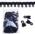 1 Pack 2 Meters Elastic Button Loop and 300pcs buttons for Snowsuit Hat Fur Collar Sewing Accessories DIY...