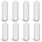 PTFE Magnetic Stirrer Mixer Stir Bar Set, White Color, Laboratory Bar, Stir Plate Bar, Stir Plate Magnet (25 mm/ 1 Inch and 30 mm/ 1.18 Inch, 8)...