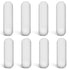 PTFE Magnetic Stirrer Mixer Stir Bar Set, White Color, Laboratory Bar, Stir Plate Bar, Stir Plate Magnet (25 mm/ 1 Inch and 30 mm/ 1.18 Inch, 8)...