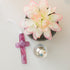 The Grandparent Gift Handmade in USA Glass Cross/Confirmation Gift for Girl/Granddaughter/Goddaughter/Niece...