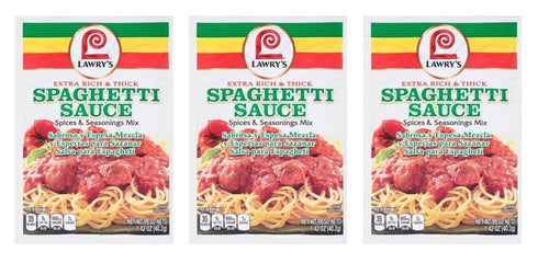 Lawrys Mix Seasoning Spaghetti Rich Thick, 1.42 oz (Pack of 3)...