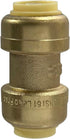 5 Pcs XFITTING Push Fit 3/8 Inch x 3/8 Inch, 3/8" Push Fit Coupling, 27-6-6=5XX...