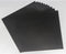 Opaque Black Plastic Sheets, 7.5mil (.0075") 12” X 12” Craft Plastic Film, PET Stencil Material, Glossy and Flexible Plastic Sheet for Crafts, Cri...