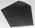Opaque Black Plastic Sheets, 7.5mil (.0075") 12” X 12” Craft Plastic Film, PET Stencil Material, Glossy and Flexible Plastic Sheet for Crafts, Cri...