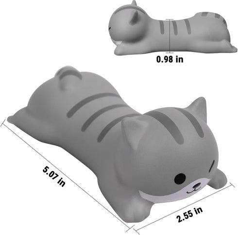 Small Cute Cartoon Mouse Pad, Mouse Pad with Ergonomic Wrist Rest Support, Office Decompress, Comfortable Mouse Pad for PC, Computer, Laptop...