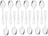 Tiny Spoons Set of 12, Small Coffee Spoons Mini Stainless Steel Spoons for Dessert, Appetizer,Ice Cream (4 inch)...