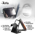 Airplane Cell Phone Back of Seat Inflight Tray Table Clip and Sturdy Phone Stand, Compatible with iPhone, Android, Tablets, and Readers, Travel Mu...