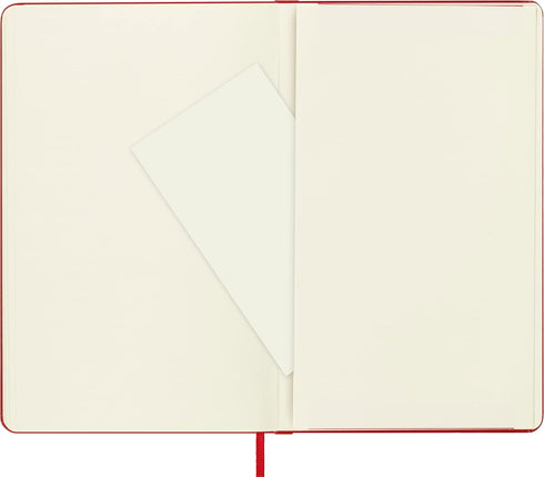 Moleskine Classic Notebook, Large, Dotted, Red Scarlet, Hard Cover (5 x 8.25)...