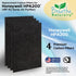 Replacement Carbon Filter 4 Pack for Honeywell HPA200 Series Air Purifiers - A200...