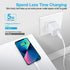 Wall Charger Adapter USB Charging Block, 5Pack Single Port USB Plug in Charger Cube Box Power Blocks Brick Charger Station Compatible with Samsung...