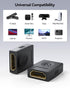 8K HDMI Coupler 2 Pack, HDMI 2.1 Female to Female Adapter HDMI Extender Connector Support 8K@60Hz 4K@120Hz 48Gbps HDR eARC for HDTV, Roku Stick, M...