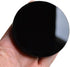 Black Obsidian Scrying Mirror Round Smooth Natural Crystal Polished Diameter 3 inch / 80mm...