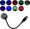 USB Star Night Light Projector, Portable Car Roof Sound Activated Atmosphere Lamp, Adjustable Auto Interior Atmosphere Decorative Light for Vehicl...
