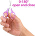 2 Pcs Small Scissors All Purpose Precision Stainless Steel Detail Scissors with Protective Cover Mini Sharp Craft Scissors Straight Fine Tips Sewi...