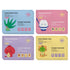 Vegan Sheet Mask 12 Combo (Pack of 12), Korean Facial Mask Sheet Skincare, Moisturizing, Soothing, Anti-aging, Regenerating Facial mask, Beauty Ma...