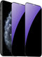 2 Pack Anti-Blue Privacy Tempered Glass Suit for iPhone Xs Max/iPhone 11 Pro Max Anti-Spy Screen Protector Anti-Peeping Film 9H Hardness Anti-scra...