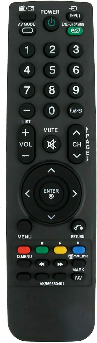 New Remote Control AKB69680401 fit for LG LCD LED TV 22LH20-UA 26LH20-UA 32LH20-UA 37LH20-UA 42LH20-UA 19LU55-UA 22LU55-UA 26LU55-UA 32LF11-UA 37L...