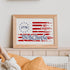 American Flag Stencil, 50 Star Stencils 13 Stars 1776 Templates for American Flag Wood Burning Spray Painting Drawing Craft Projects (Small)...