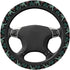 Trendy Cactus Flower Steering Wheel Cover for Women Men Girls Car Accessories Decor Anti-Slip Neoprene Auto Steering Wheel Covers Protector Univer...