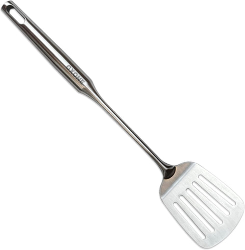 Stainless Steel Slotted Spatula,Cooking Utensil For Kitchen Use With Hollow Handle,Silver/14.9Inch...