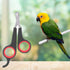 Yosoo Solid Stainless Steel Bird Nail Clipper, Wing Clippers Pet Bird Small Animals Bird Cage Essential Accessories Grooming Tool Nail Scissors Cl...