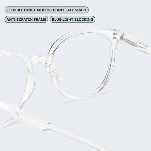 Reading Glasses for Women and for Men, Blue Light Blocking Readers, Bluelight Eyeglasses 3 Pack...