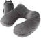 UROPHYLLA Inflatable Travel Pillow, Soft Velvet Inflatable Neck Pillow for Traveling, Airplanes, Train, Car, Office with Compact Bag, Breathable W...
