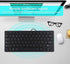 Wired Spanish Keyboard, USB Interface Wired 78 Keys Ultra-Thin Spanish Keyboard, for Desktop Computer, Suitable for Both Office and Games...