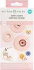 We R Memory Keepers Button Press Circle Insert Small, Makes 25mm DIY Buttons, Perfect for Backpacks, Purses, Bags, and More, Use with Favorite Fab...