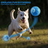 Bouncing Ball for Dogs - Fun Interactive Toy, USB Rechargeable, Durable Design, Water-Resistant for All Play Environments (Blue)...