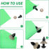 TOAOB 150pcs 6mm Safety Eyes for Amigurumis Craft Crochet Eyes with 150pcs Washers Black Doll Eyes for Crocheting Stuffed Animals Bears Doll Makin...