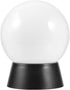 DOITOOL 1PCS Outdoor Light Fixtures Wall Mount, Ball Shaped White Exterior Wall Sconce Lamp Porch Light Fixture for Front Porch, Patio, Backyard, ...