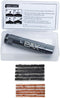 PAX 12 Pcs Tubeless Bike Tire Repair Kit, includes Storage Canister, Plugger Tool, Plugs-5 Bacon, and 5 Black Strips. Fix a Puncture or Flat, Fast...