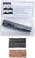PAX 12 Pcs Tubeless Bike Tire Repair Kit, includes Storage Canister, Plugger Tool, Plugs-5 Bacon, and 5 Black Strips. Fix a Puncture or Flat, Fast...