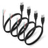 4Pcs USB 2.0 Male Plug 4pin Bare Wire USB Power Data Cable DIY Pigtail Cable for USB Equipment Installed or Replacement Repair DIY Cable (USB A ma...