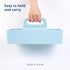 BLUE GINKGO Multipurpose Caddy Organizer - Stackable Plastic Caddy with Handle | Desk, Makeup, Dorm Caddy, Classroom Art Organizers (Made in Korea...